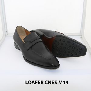 [Outlet size 42] Giày lười nam mũi vuông loafer Cnes M14 013
