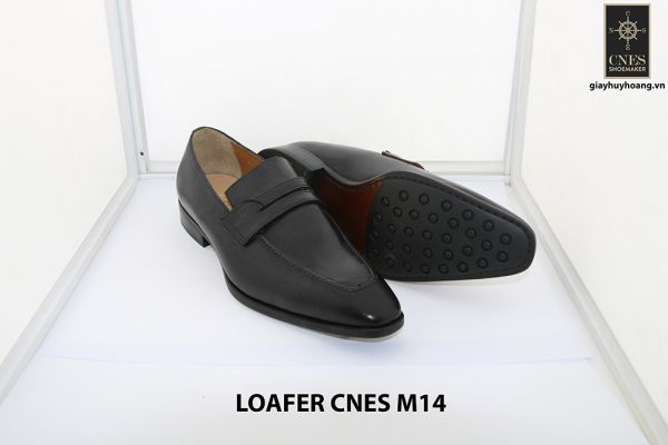 [Outlet size 42] Giày lười nam mũi vuông loafer Cnes M14 013