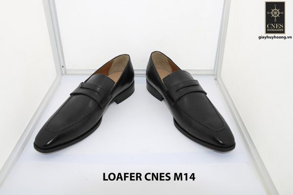 [Outlet size 42] Giày lười nam mũi vuông loafer Cnes M14 011