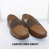 [Outlet Size 41+42] Giày lười nam đế thấp loafer Cnes GM057 001