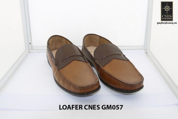 [Outlet Size 41+42] Giày lười nam đế thấp loafer Cnes GM057 001