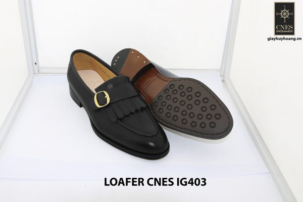 [Outlet size 41+42] Giày lười nam trẻ trung loafer Cnes IG403 008