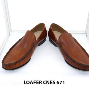 [Outlet 42+43+44] Giày lười nam rút tay loafer Cnes 671 002