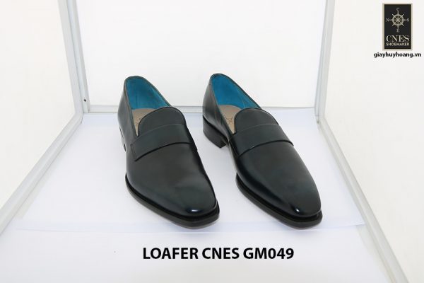 [Outlet Size 43] Giày lười nam màu xanh loafer Cnes GM049 001