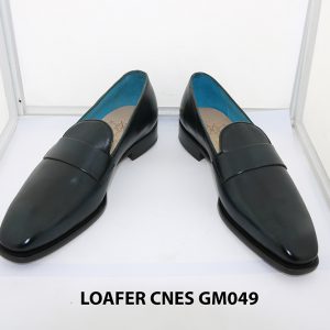 [Outlet Size 43] Giày lười nam màu xanh loafer Cnes GM049 010