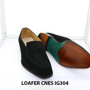 [Outlet Size 42] Giày lười nam da lộn loafer Cnes IG304 003