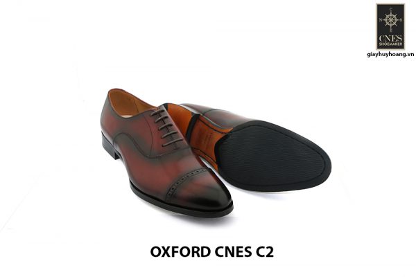 [Outlet Size 40] Giày tây Oxford nam hàng hiệu Cnes C2 003