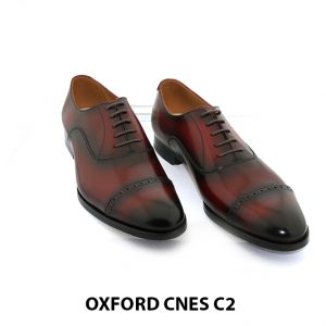 [Outlet Size 40] Giày tây Oxford nam hàng hiệu Cnes C2 001