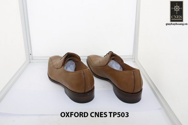 [Outlet size 43] Giày da nam da hột cao cấp Oxford Cnes TP503 005