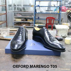 [Outlet Size 43] Giày tây nam không hoạ tiết Oxford CNES T05 003