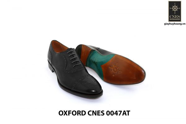 [Outlet size 41] Giày tây nam toả sáng Oxford Cnes 0047AT 009