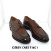 [Outlet Size 43] Giày tây nam mạnh mẽ Derby Cnes T1801 001