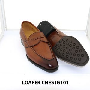 [Outlet size 44] Giày lười nam cao cấp loafer Cnes IG101 0003