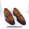 [Outlet size 44] Giày lười nam cao cấp loafer Cnes IG101 0001
