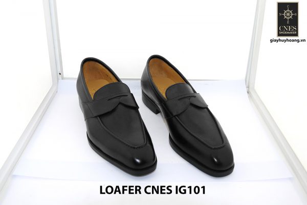 [Outlet size 44] Giày lười nam cao cấp loafer Cnes IG101 0011
