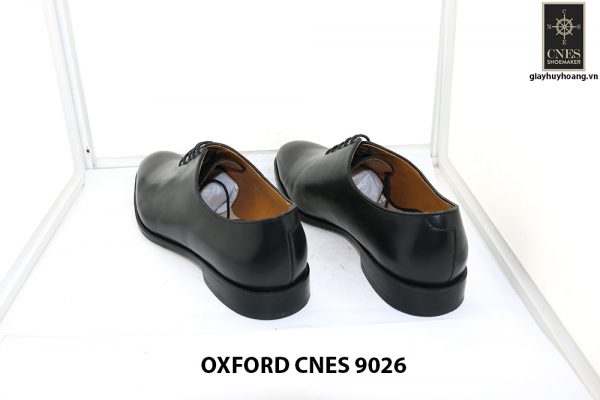 [Outlet Size 43] Giày tây nam đen wholecut Oxford Cnes 9026 004