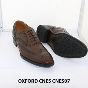 Giày da nam Oxford Wingtip CNES 07 003