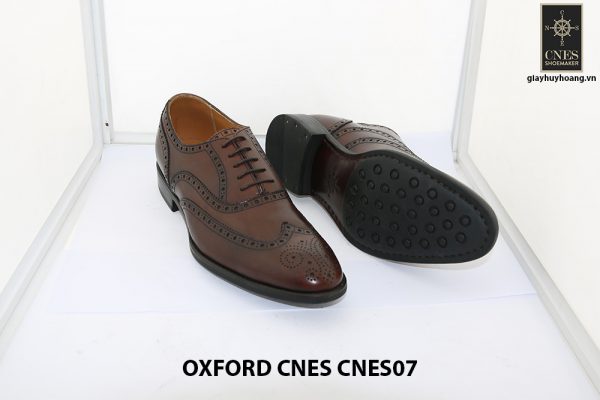 Giày da nam Oxford Wingtip CNES 07 003