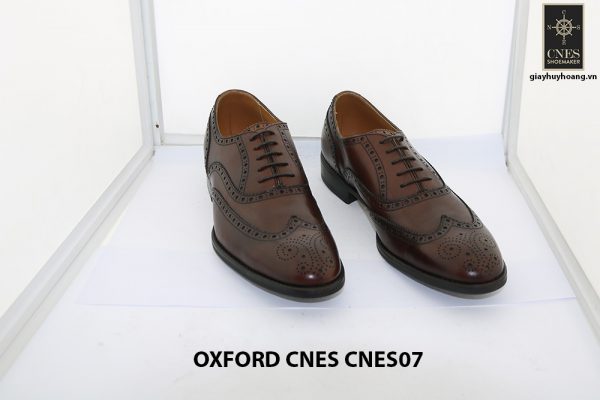 Giày da nam Oxford Wingtip CNES 07 001