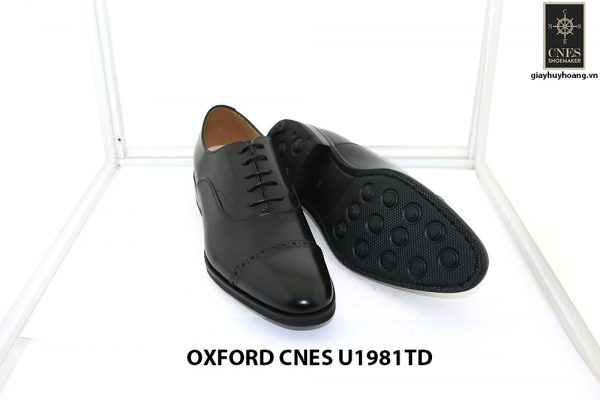 [Outlet size 40] Giày da nam captoe Oxford Cnes U1981TD 003