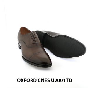 [Outlet Size 42] Giày tây Oxford nam chính hãng Cnes U2001TD 003