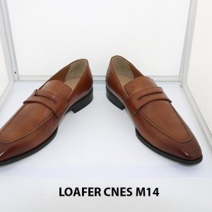[Outlet size 42] Giày lười nam mũi vuông loafer Cnes M14 002