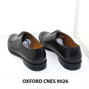 [Outlet size 43] Giày da nam không hoạ tiết Oxford Cnes 9026 004