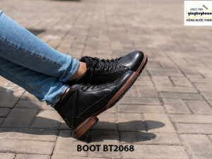 Giày Boot buộc dây nam mạnh mẽ BT2068 012
