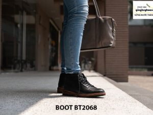 Giày Boot buộc dây nam mạnh mẽ BT2068 010