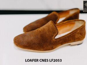 Giày lười nam da lộn chính hãng Loafer LF2053 001