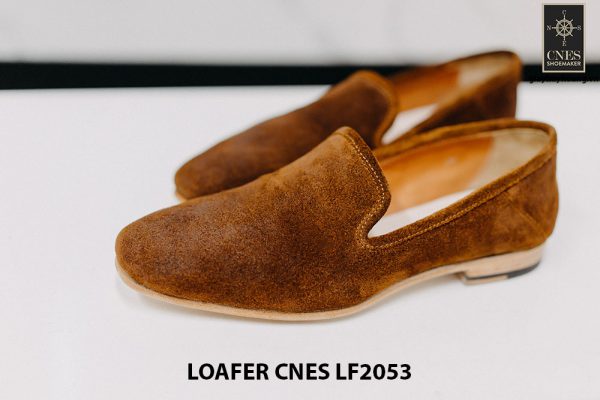 Giày lười nam da lộn chính hãng Loafer LF2053 001