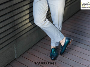 Giày da nam không buộc dây Tassel Loafer LF2071 003