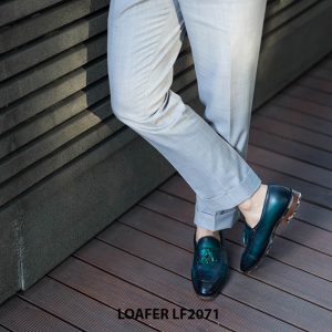Giày da nam không buộc dây Tassel Loafer LF2071 003