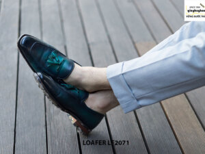 Giày da nam không buộc dây Tassel Loafer LF2071 001