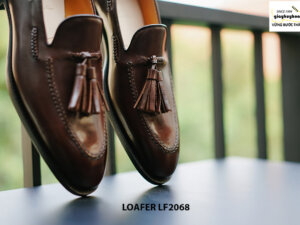 Giày lười nam hàng hiệu Tassel Loafer LF2068 006