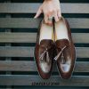 Giày lười nam hàng hiệu Tassel Loafer LF2068 001