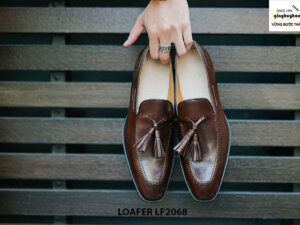 Giày lười nam hàng hiệu Tassel Loafer LF2068 001