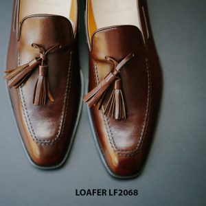 Giày lười nam hàng hiệu Tassel Loafer LF2068 004