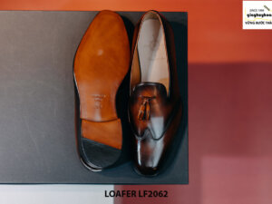 Giày da nam không dây Tassel Loafer LF2062 006