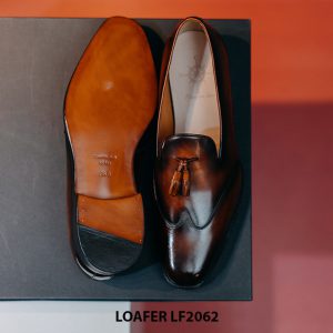 Giày da nam không dây Tassel Loafer LF2062 006
