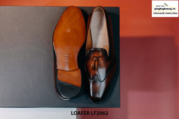 Giày da nam không dây Tassel Loafer LF2062 006