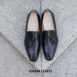 Giày lười da nam Wholecut Tassel Loafer LF2072 001