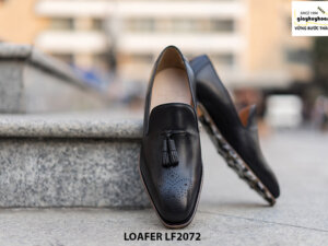 Giày lười da nam Wholecut Tassel Loafer LF2072 002