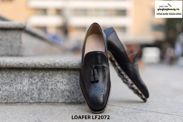 Giày lười da nam Wholecut Tassel Loafer LF2072 002