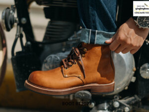 Giày tây nam Boot mũi tròn mạnh mẽ BT2077 003