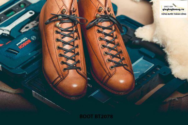 Giày da nam Boot thời trang cá tính BT2078 006