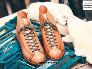 Giày da nam Boot thời trang cá tính BT2078 004