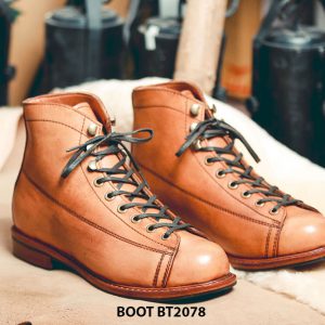 Giày da nam Boot thời trang cá tính BT2078 001