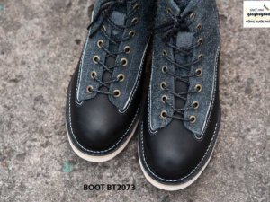 Giày da nam boot cổ cao phong cách BT2073 001