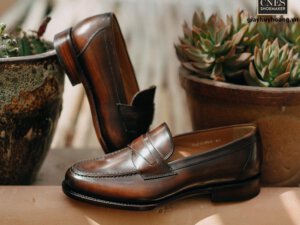 Giày lười nam cao cấp Penny Loafer LF2054 004
